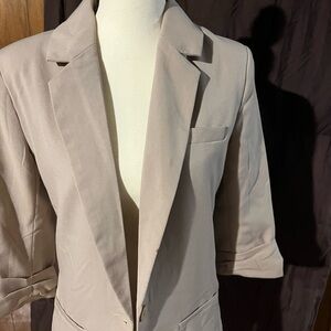 Body Central Light Tan Blazer